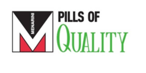 M MENARINI PILLS OF QUALITY Logo (EUIPO, 10.02.2020)