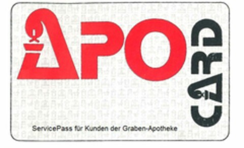 APO CARD ServicePass für Kunden der Graben-Apotheke Logo (EUIPO, 03/23/2020)