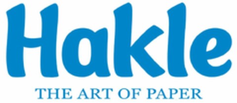 Hakle THE ART OF PAPER Logo (EUIPO, 05/18/2020)