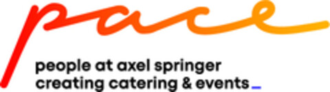 pace people at axel springer creating catering & events Logo (EUIPO, 06/10/2021)