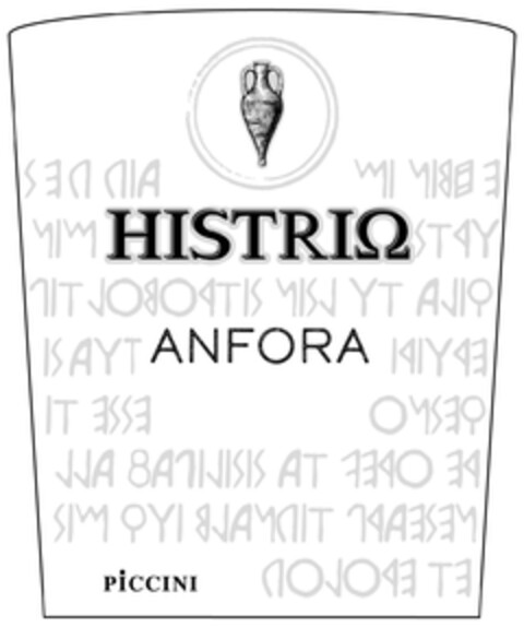 HISTRIΩ ANFORA PICCINI Logo (EUIPO, 10/04/2022)