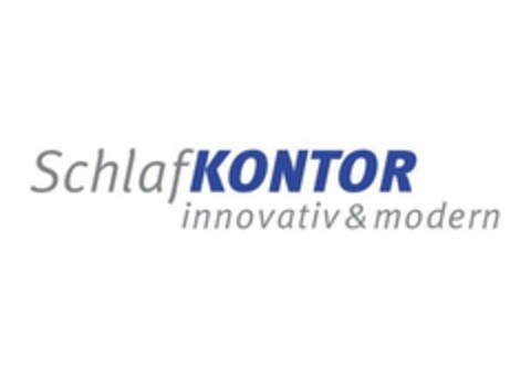 SchlafKONTOR innovativ & modern Logo (EUIPO, 04/25/2023)