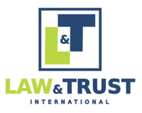 L & T LAW&TRUST INTERNATIONAL Logo (EUIPO, 04.07.2024)