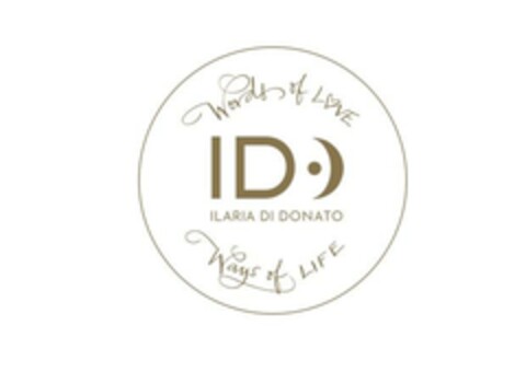 Words of Love ID ILARIA DI DONATO Ways of  LIFE Logo (EUIPO, 07/04/2024)