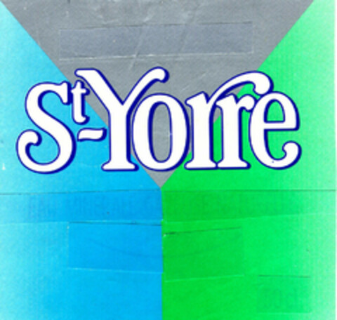 St-Yorre Logo (EUIPO, 01.04.1996)