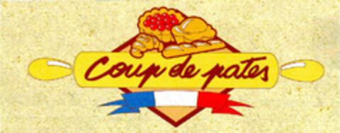 COUP DE PATES Logo (EUIPO, 01.04.1996)