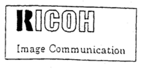 RICOH Image Communication Logo (EUIPO, 12.05.1998)