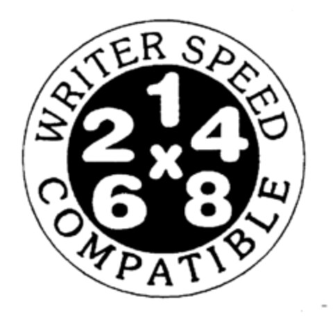 WRITER SPEED COMPATIBLE 2 1 4 X 6 8 Logo (EUIPO, 09.07.1998)