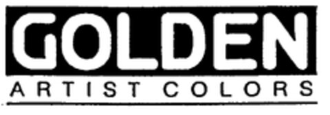 GOLDEN ARTIST COLORS Logo (EUIPO, 29.03.1999)