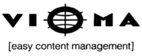 VIOMA [easy content management] Logo (EUIPO, 04.10.2000)