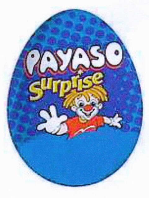 PAYASO Surprise Logo (EUIPO, 25.10.2000)
