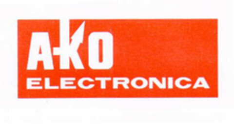 AKO ELECTRONICA Logo (EUIPO, 30.04.2002)