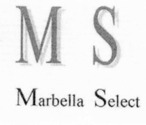 MS Marbella Select Logo (EUIPO, 02.09.2002)