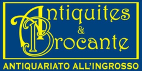 Antiquites & Brocante ANTIQUARIATO ALL'INGROSSO Logo (EUIPO, 26.10.2004)