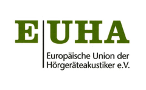 EUHA Europäische Union der Hörgeräteakustiker e.V. Logo (EUIPO, 18.11.2004)