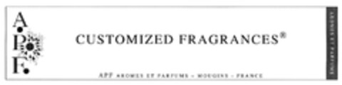 A.P.F. CUSTOMIZED FRAGRANCES APF AROMES ET PARFUMS - MOUGINS - FRANCE Logo (EUIPO, 17.11.2004)