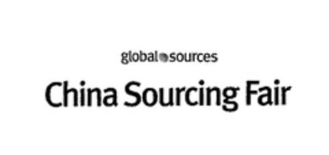 global sources China Sourcing Fair Logo (EUIPO, 09/29/2005)