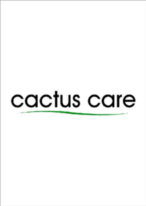 cactus care Logo (EUIPO, 14.12.2006)