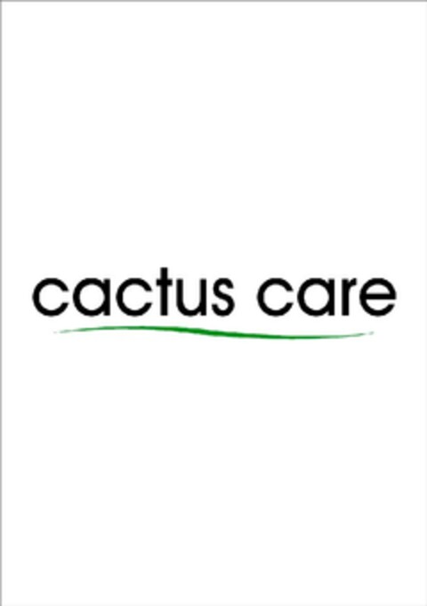 cactus care Logo (EUIPO, 12/14/2006)