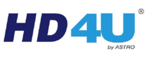 HD4U by ASTRO Logo (EUIPO, 15.06.2010)
