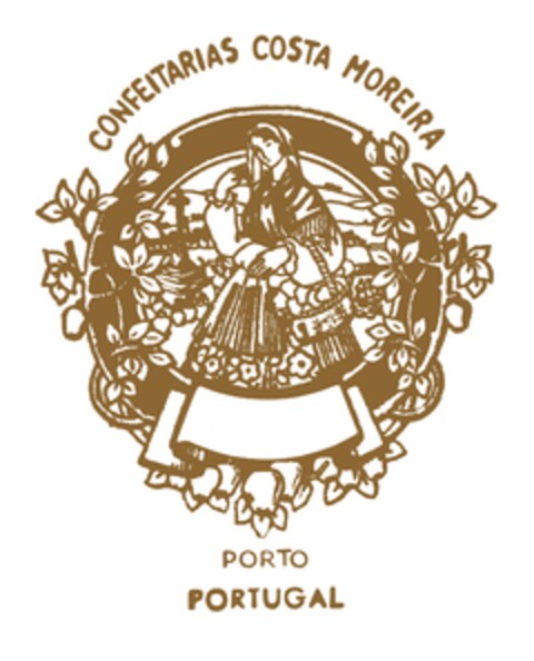 Confeitarias Costa Moreira
Porto
Portugal Logo (EUIPO, 12/27/2010)