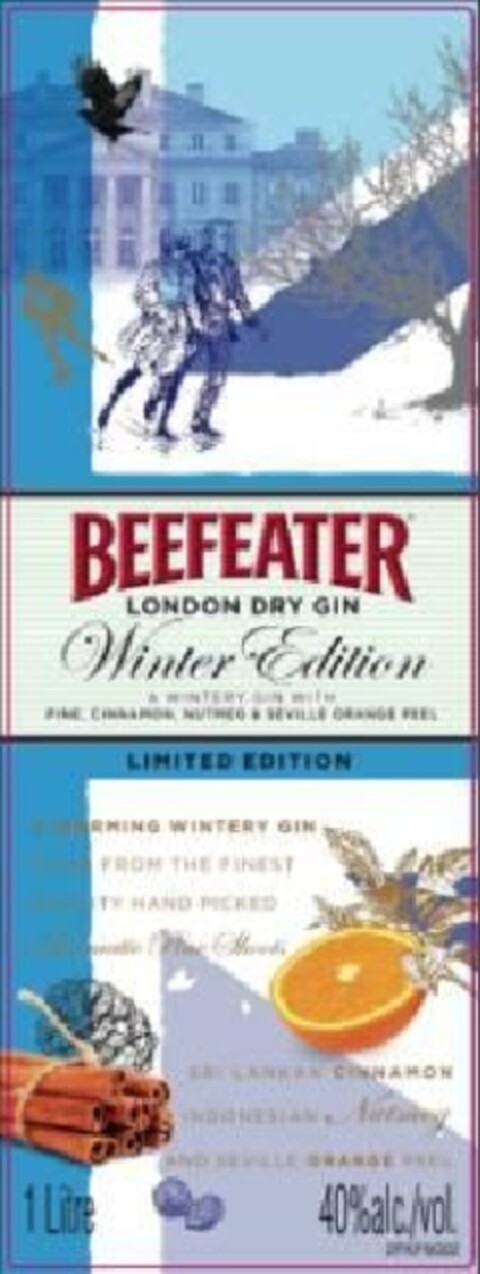 Beefeater London Dry Gin Winter Edition Logo (EUIPO, 25.10.2010)