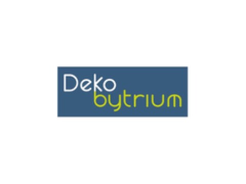 DEKO BYTRIUM Logo (EUIPO, 03.12.2010)
