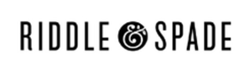 RIDDLE & SPADE Logo (EUIPO, 03/28/2013)