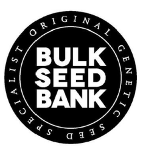 BULK SEED BANK ORIGINAL GENETIC SEED SPECIALIST Logo (EUIPO, 04/01/2014)