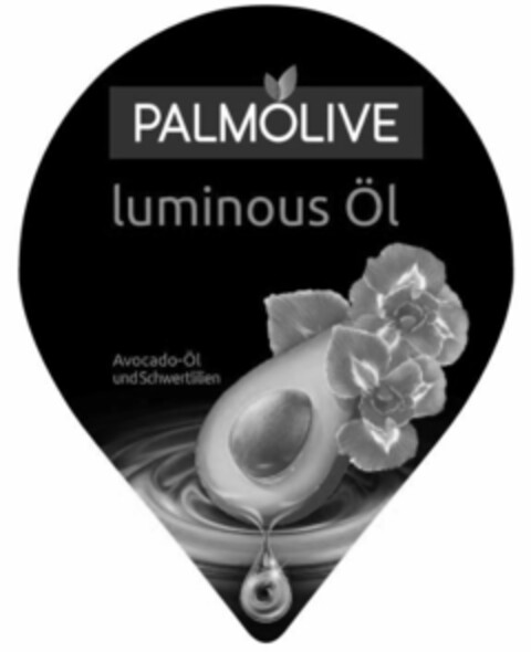 PALMOLIVE LUMINOUS ÖL Avocado-Öl und Schwertlilien Logo (EUIPO, 07/09/2018)