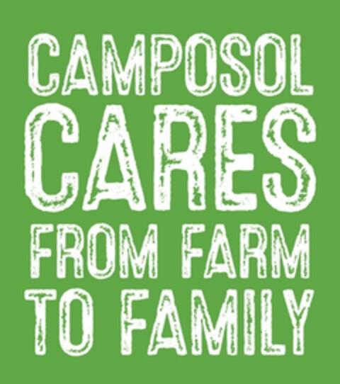 CAMPOSOL CARES FROM FARM TO FAMILY Logo (EUIPO, 08.04.2019)