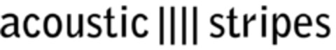 acoustic stripes Logo (EUIPO, 10.04.2019)