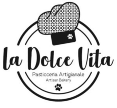 LA DOLCE VITA PASTICCERIA ARTIGIANALE ARTISAN BAKERY Logo (EUIPO, 05.07.2019)