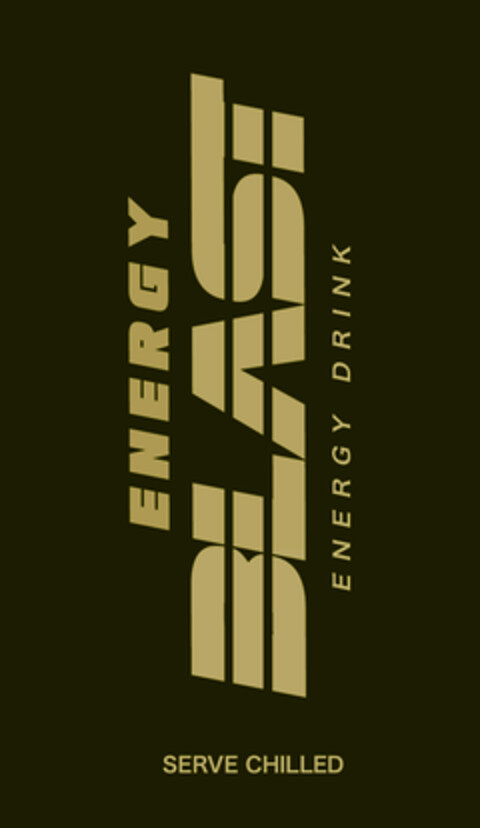 ENERGY BLAST ENERGY DRINK SERVE CHILLED Logo (EUIPO, 10.10.2019)