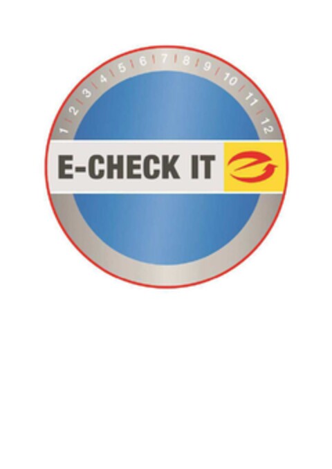 E-CHECK IT 1 2 3 4 5 6 7 8 9 10 11 12 Logo (EUIPO, 10.05.2022)