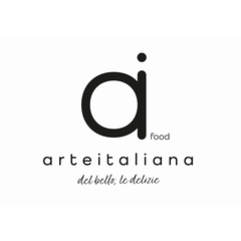 AI FOOD ARTEITALIANA DEL BELLO, LE DELIZIE Logo (EUIPO, 06/30/2022)