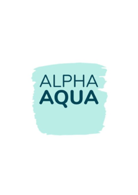 ALPHA AQUA Logo (EUIPO, 05/12/2023)