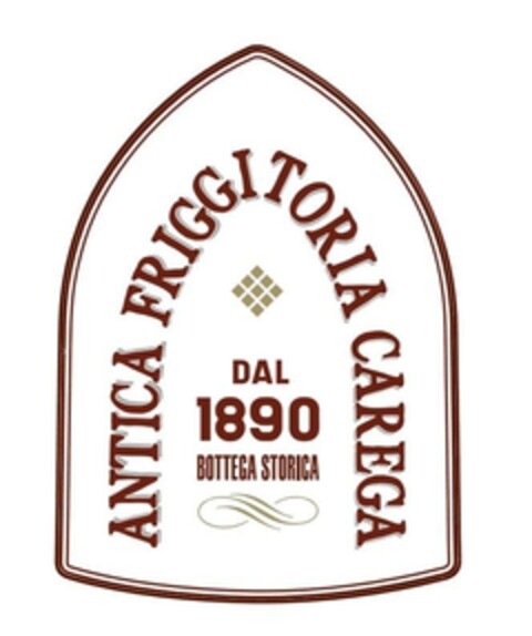 ANTICA FRIGGITORIA CAREGA DAL 1890 BOTTEGA STORICA Logo (EUIPO, 09.06.2023)