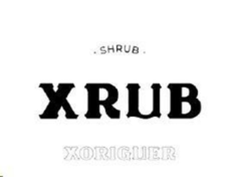 SHRUB XRUB XORIGUER Logo (EUIPO, 03/09/2024)