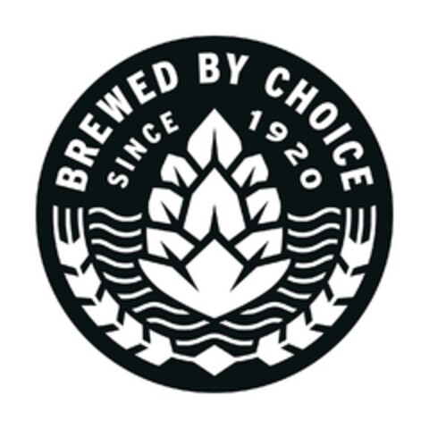 BREWED BY CHOICE SINCE 1920 Logo (EUIPO, 03/25/2024)