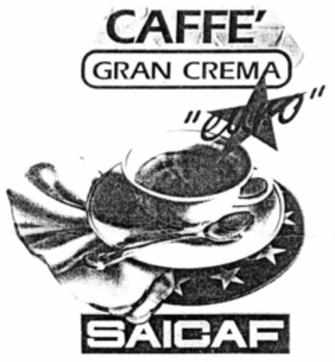 CAFFE' GRAN CREMA "euro" SAICAF Logo (EUIPO, 03/15/1999)