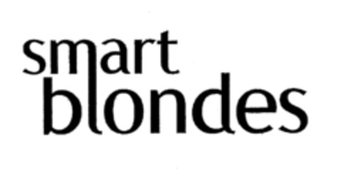 smart blondes Logo (EUIPO, 10/25/2001)