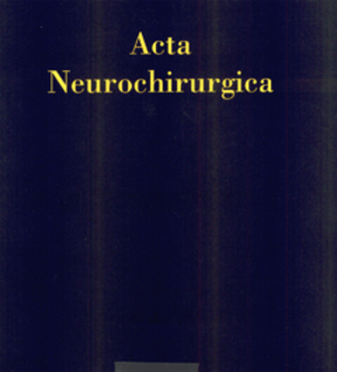 Acta Neurochirurgica Logo (EUIPO, 19.08.2003)