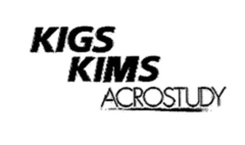 KIGS KIMS ACROSTUDY Logo (EUIPO, 01/18/2006)