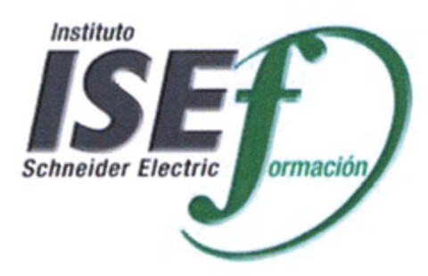 Instituto ISEf Schneider Electric formación Logo (EUIPO, 15.05.2006)