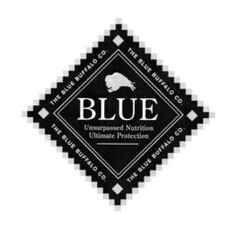 BLUE Unsurpassed Nutrition Ultimate Protection THE BLUE BUFFALO CO. Logo (EUIPO, 21.12.2007)