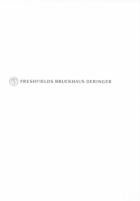 FRESHFIELDS BRUCKHAUS DERINGER Logo (EUIPO, 06/04/2008)