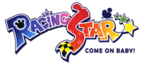 Racing Star COME ON BABY! Logo (EUIPO, 04.09.2008)