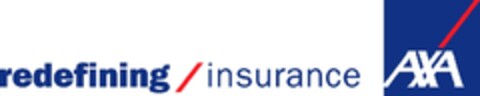 redefining/insurance AXA Logo (EUIPO, 09/08/2009)
