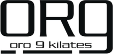 OR9 ORO 9 KILATES Logo (EUIPO, 18.04.2012)
